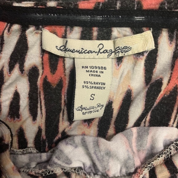 American Rag Strapless Animal Print Dress - Picture 4 of 4